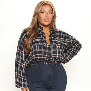 Fashion Nova Button-down Shirt